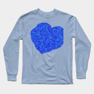 For you. Blue heart Long Sleeve T-Shirt